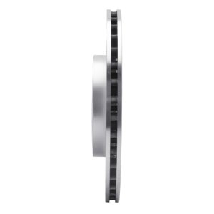 Land Rover Range Rover Brake Rotor (1) - Rear Right - R1 Concepts - Drilled & Slotted - Silver - `14-`24